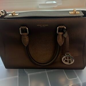 Henri Bendel bronze /brown handbag with shoulder strap